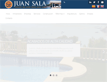 Tablet Screenshot of juansala.com
